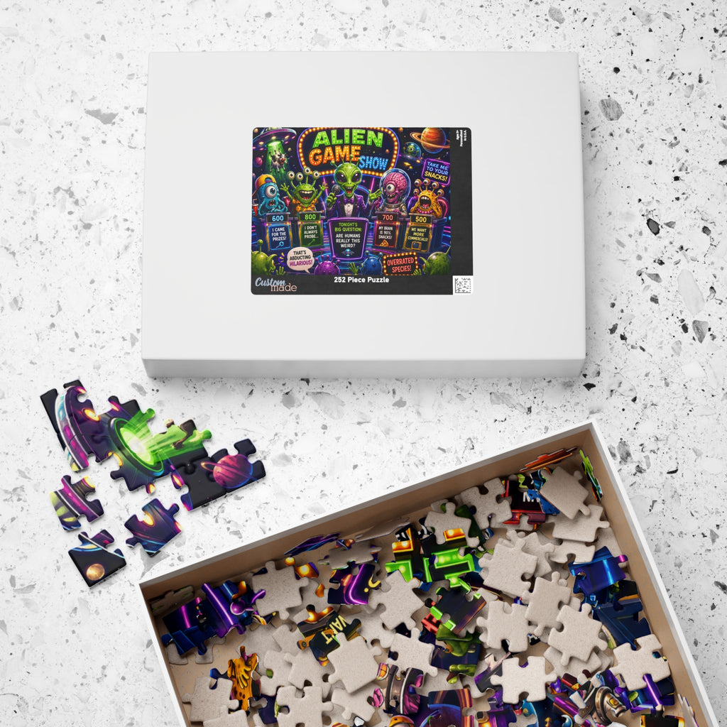 Alien Game Show puzzle | 520-piece jigsaw
