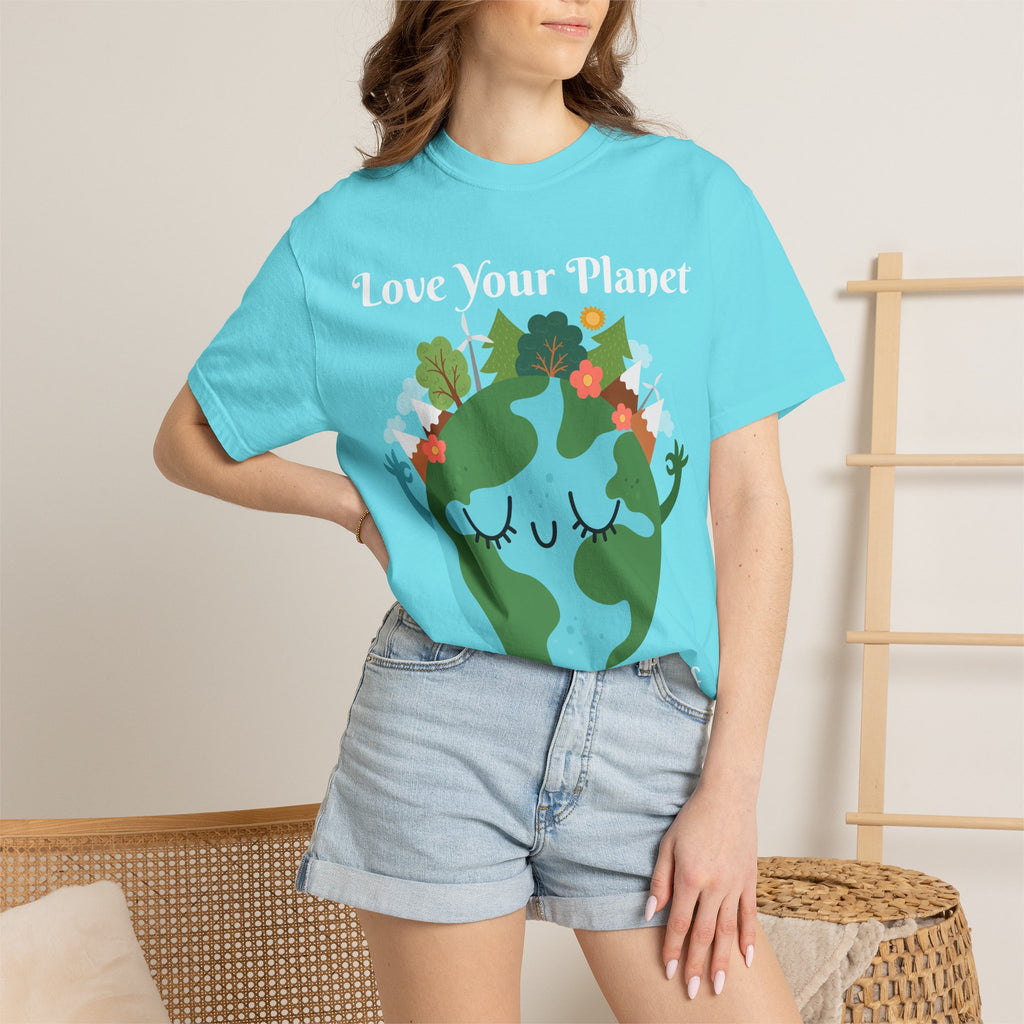 Love Your Planet Love Yourself T-Shirt — Earth Day Eco-Friendly Graphic Tee