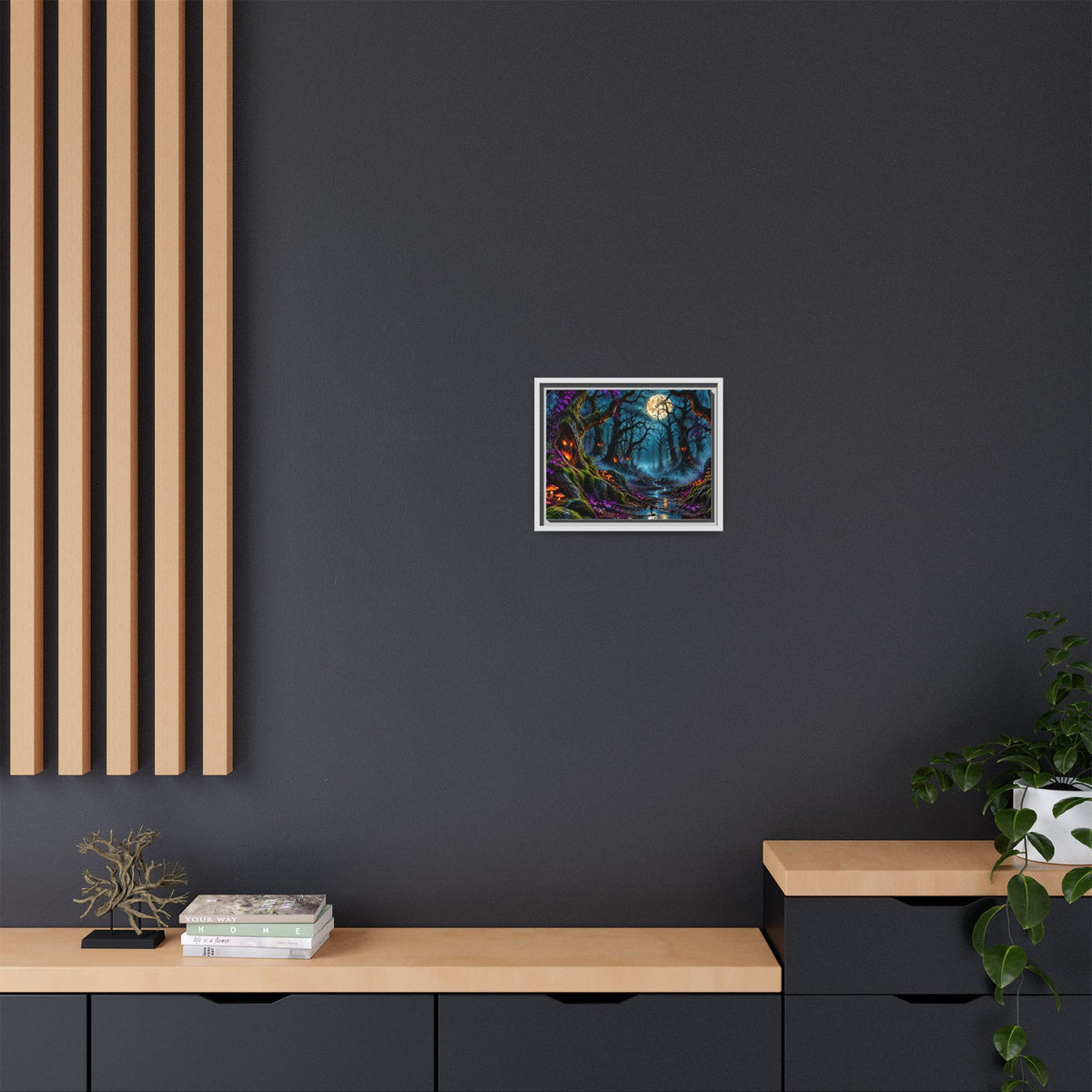 Matte Canvas, Framed (Multi-color)