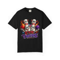 Evil Twins Bowling Pins T-Shirt | Flaming Bowling Ball Graphic