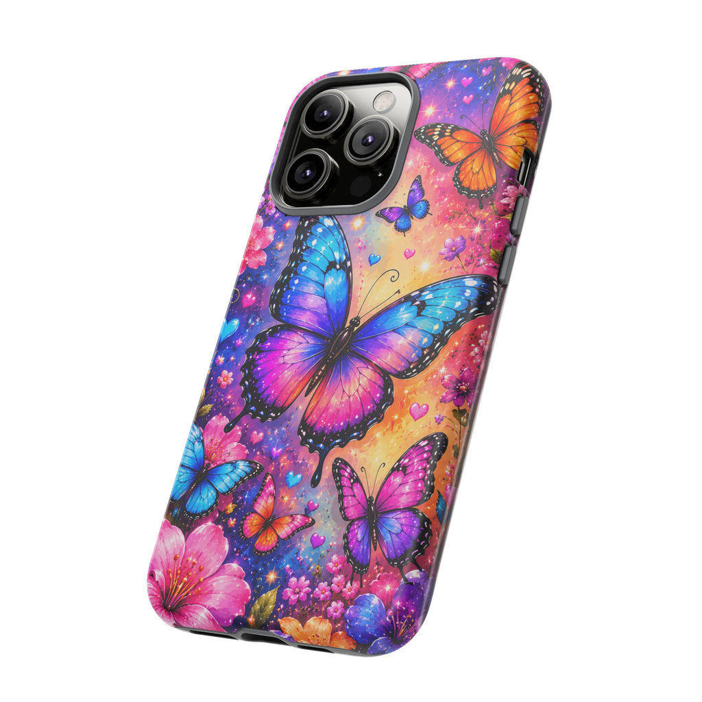 Colorful Butterfly Pattern Phone Case | Tough Cases