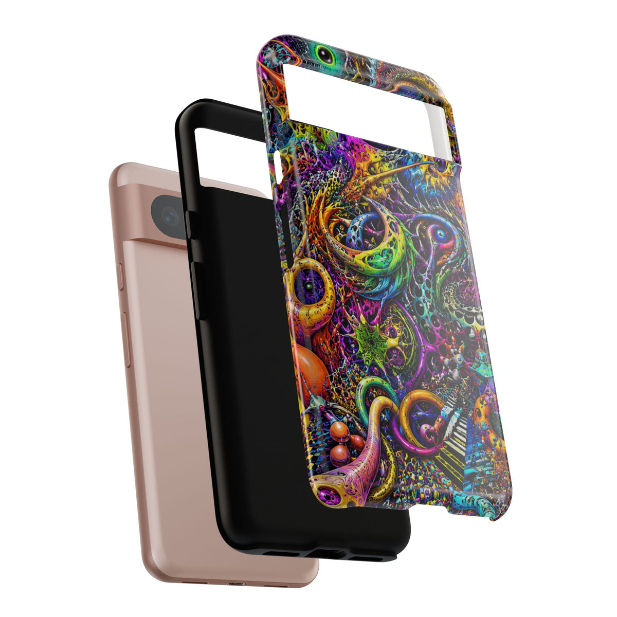 Psychedelic Octopus Swirl phone case