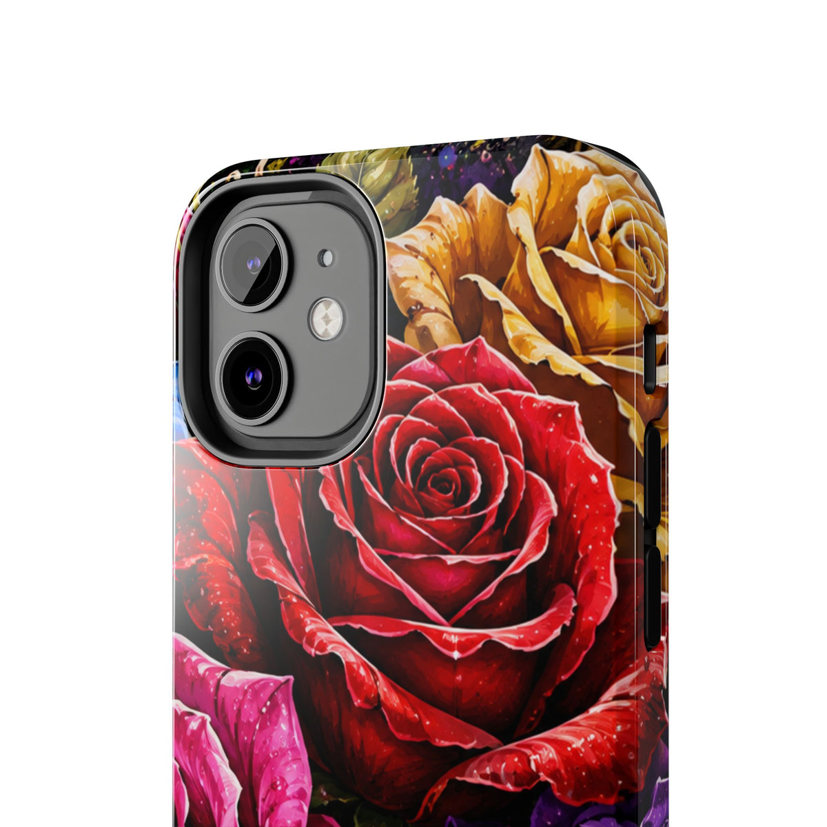 Tough Phone Case — Vibrant Rose Garden Protective Phone Cover