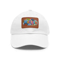 Michigan Patch Dad Hat | Leather Rectangle Patch