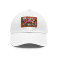 Black Queen patch dad hat | Leather patch baseball cap