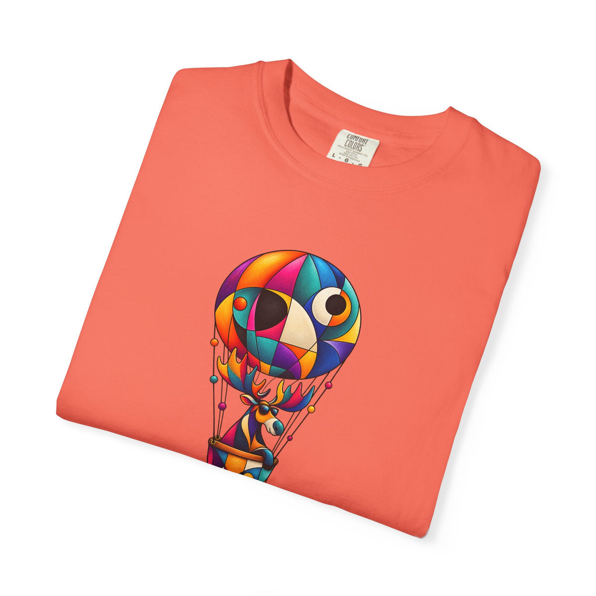 Hot Air Balloon Abstract Art T-Shirt