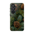 Pinecone Pines Phone Case — Festive Evergreen iPhone Cover
