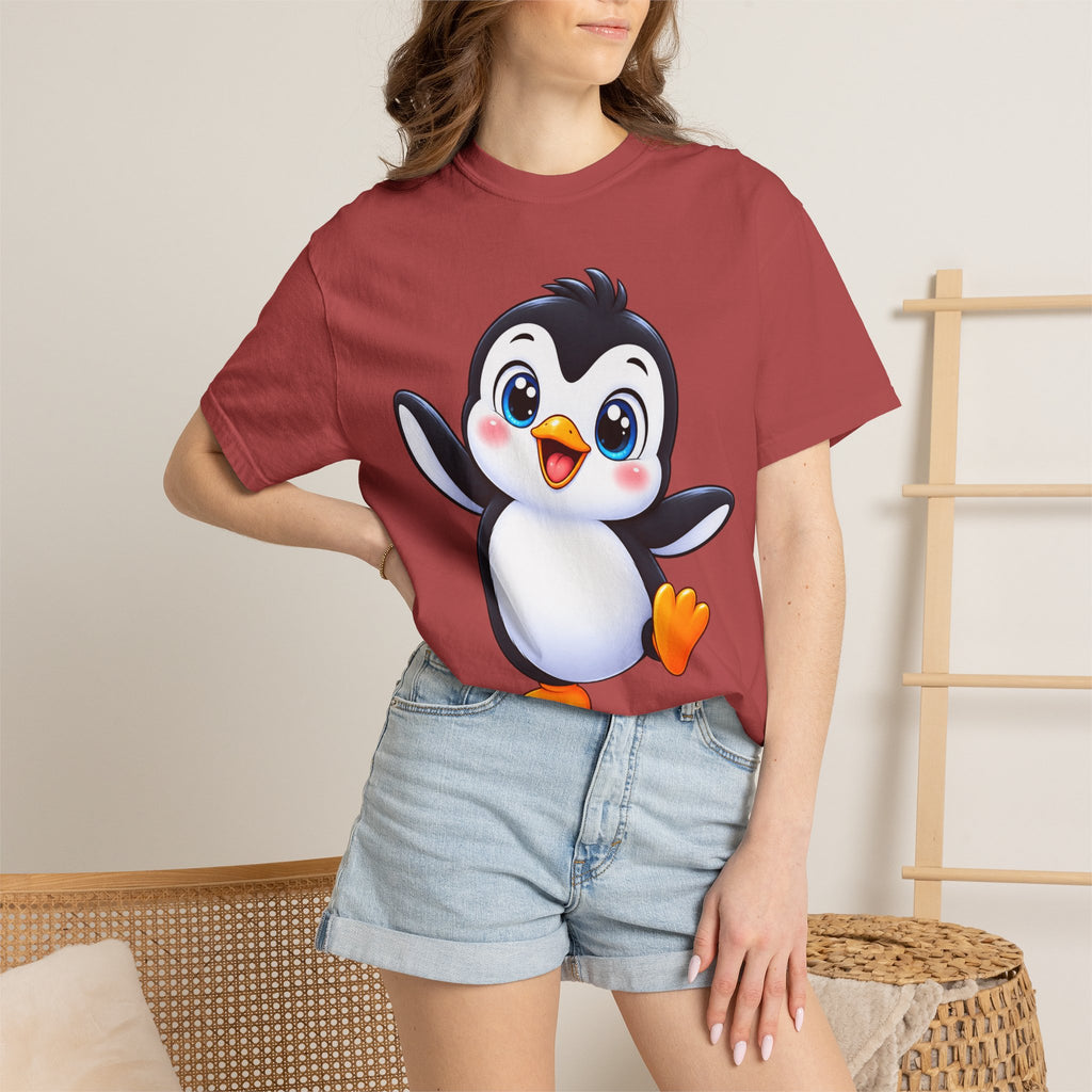 Cute Cartoon Penguin T-Shirt — Adorable Baby Penguin Graphic Tee