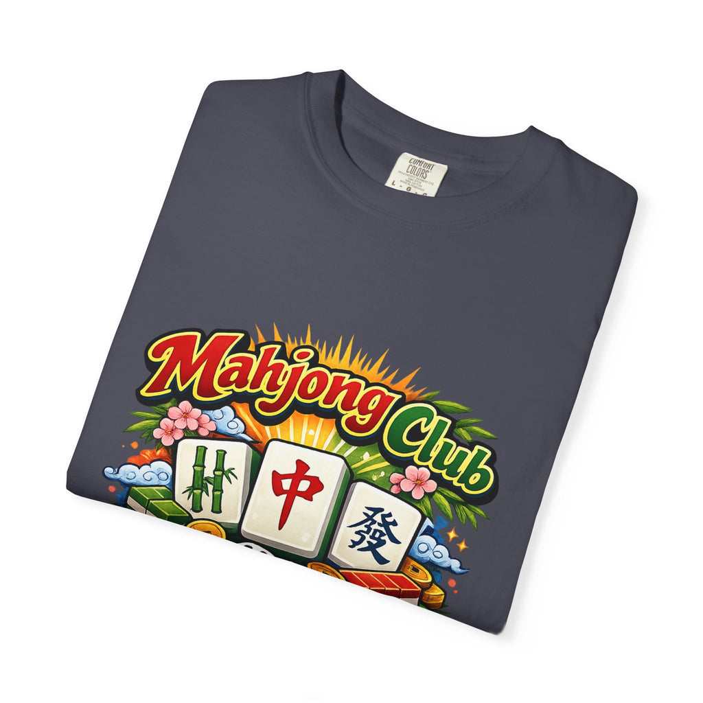 Mahjong Club Addicted to the Tiles T-shirt | Mahjong Graphic Tee
