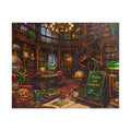 Cozy Vintage Library Puzzle 520-piece | Bookshop Jigsaw