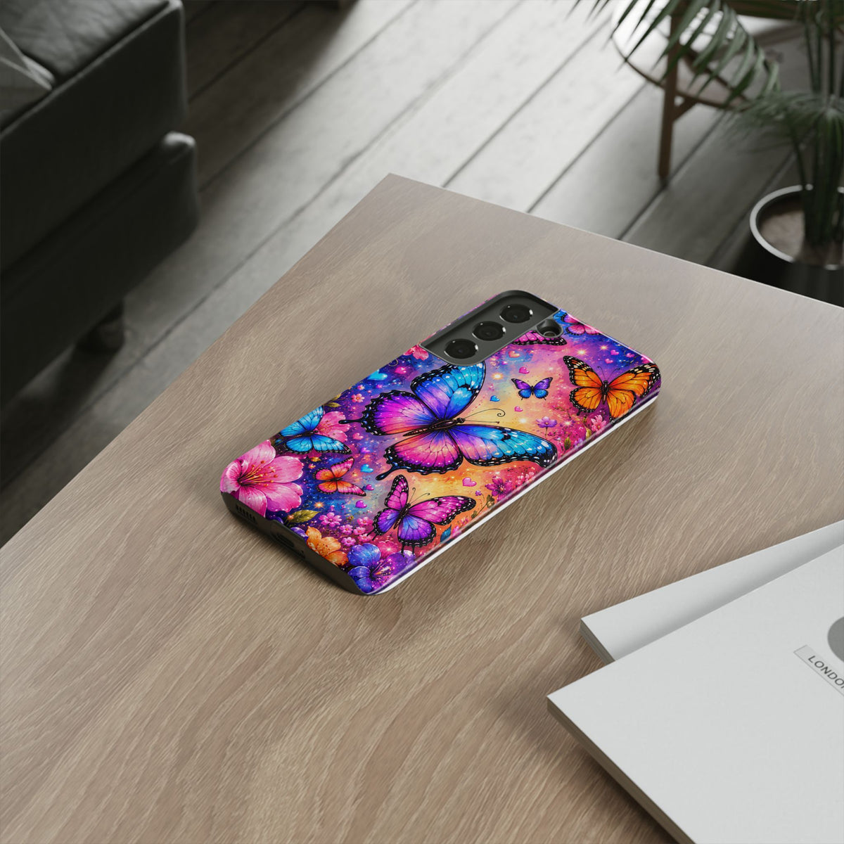 Colorful Butterfly Pattern Phone Case | Tough Cases