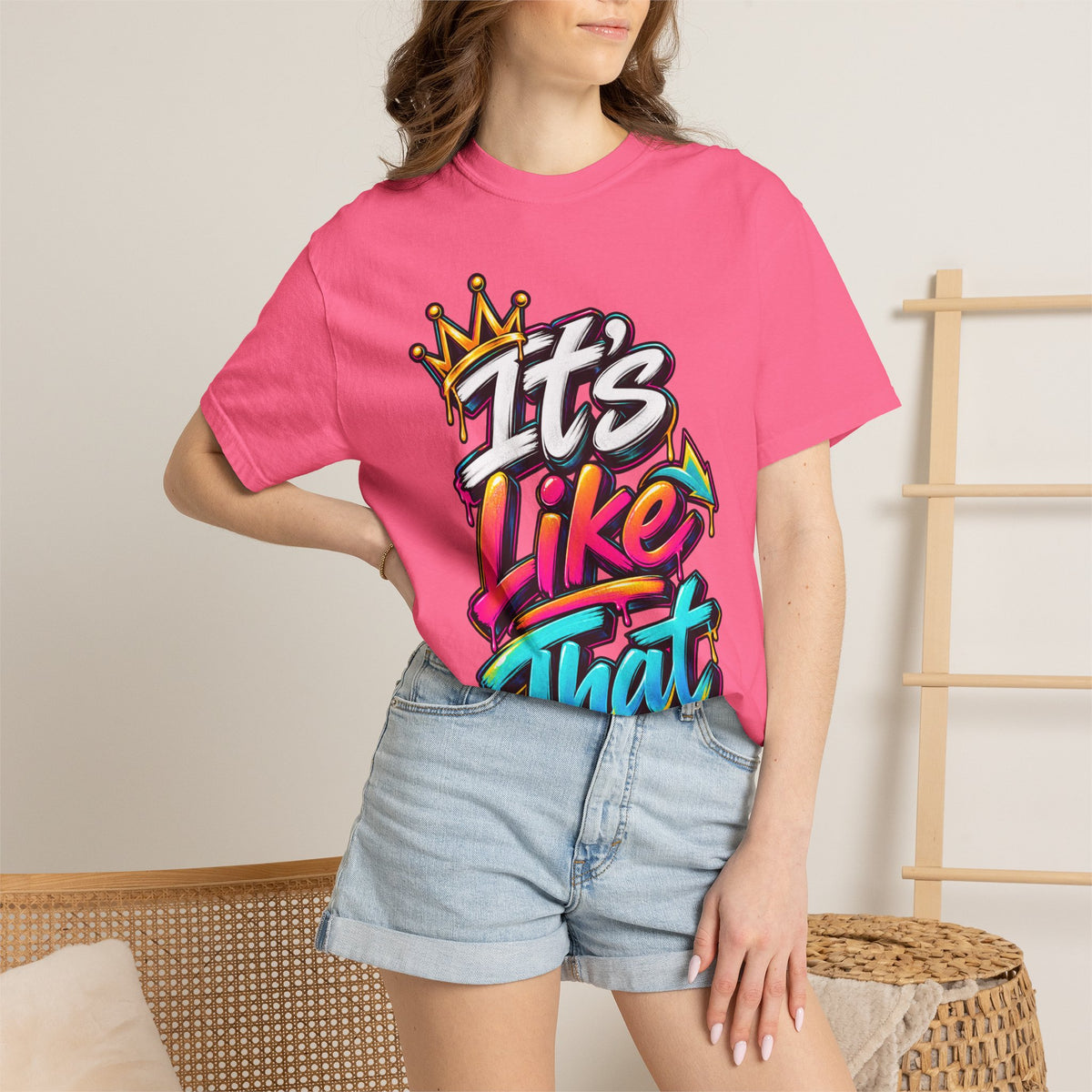 It's Like That Graphic T-Shirt — Retro Streetwear Tee