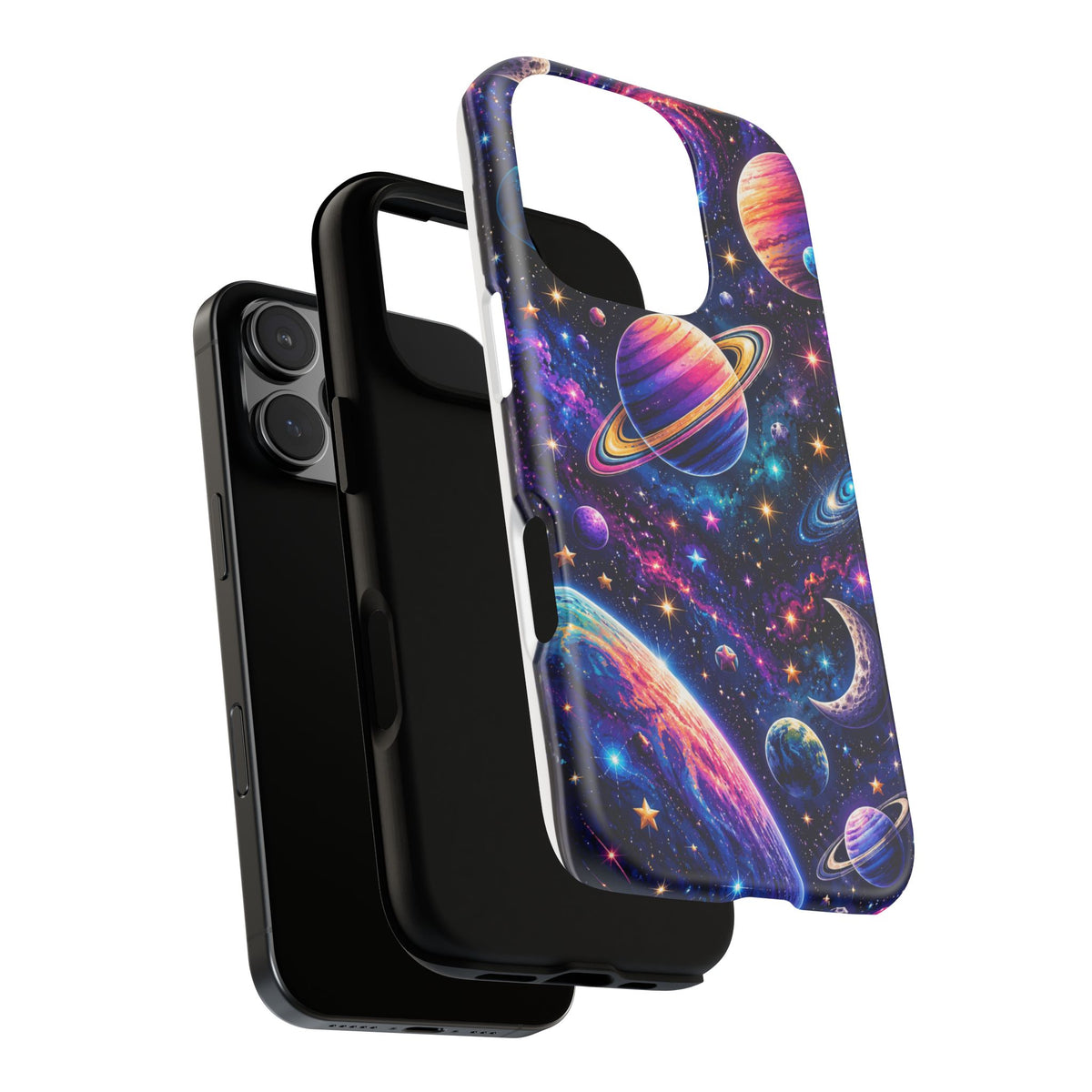 Colorful Galaxy Planets phone case | Tough Case