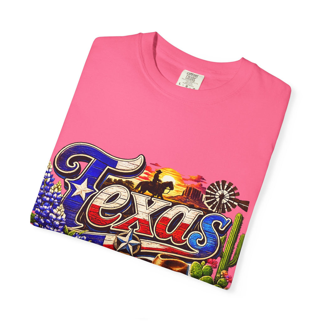 Texas Vintage Postcard T-Shirt | Lone Star State Roadtrip
