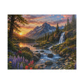 Mountain Sunrise Landscape Puzzle | 1014 Piece Jigsaw