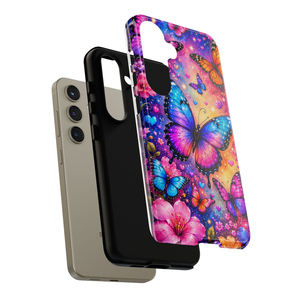 Colorful Butterfly Pattern Phone Case | Tough Cases