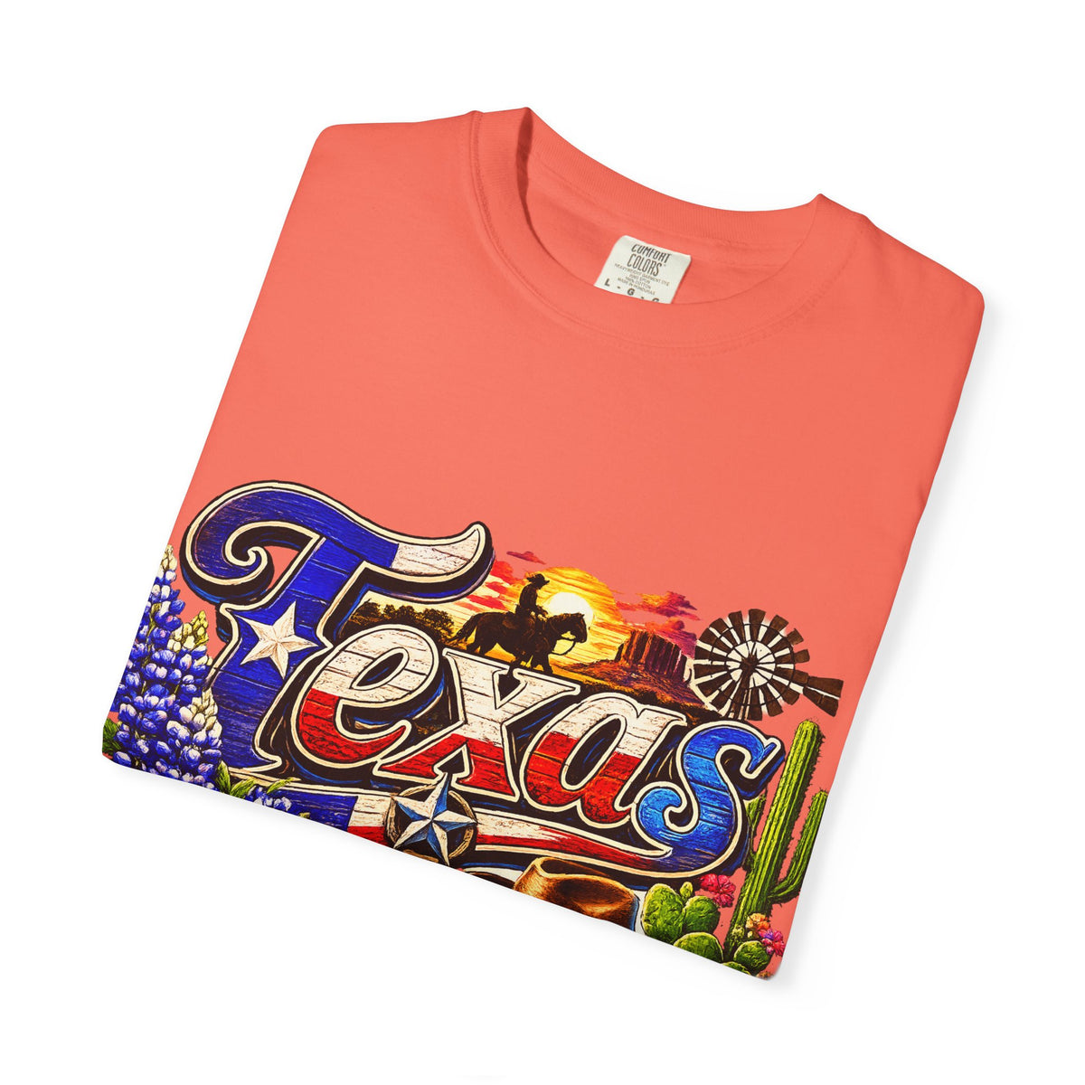 Texas Vintage Postcard T-Shirt | Lone Star State Roadtrip