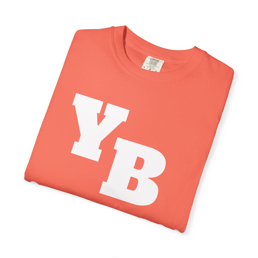 Funny 'YB ¿Normal?' Graphic T-Shirt — Upside-Down Retro Typography Tee