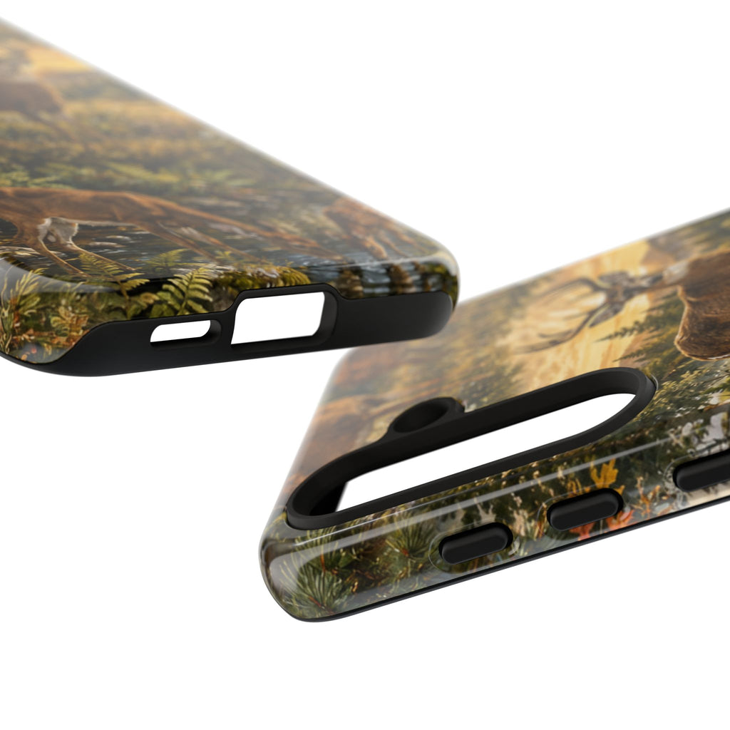 Deer Forest Phone Case — Woodland Bucks Nature iPhone Cover