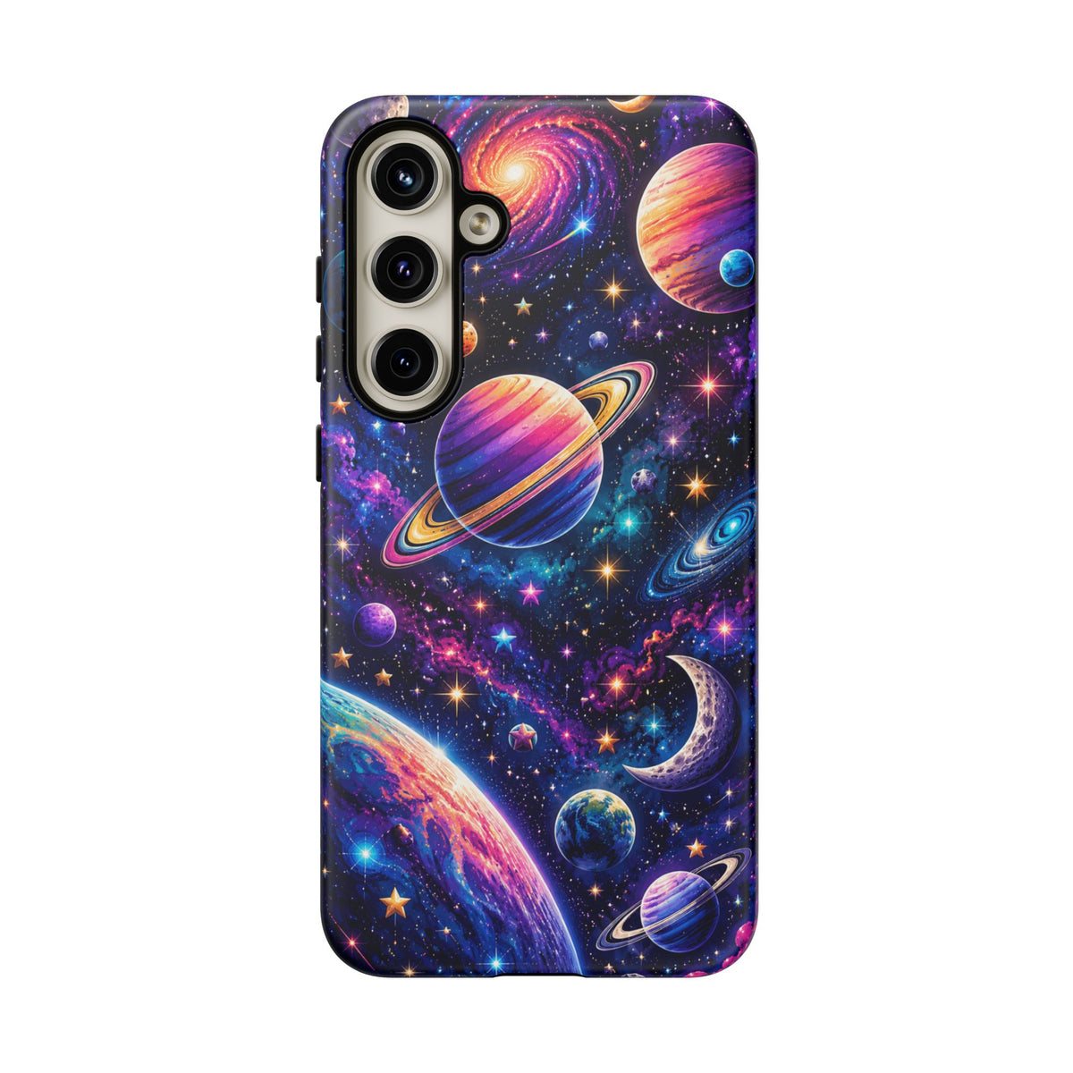Colorful Galaxy Planets phone case | Tough Case