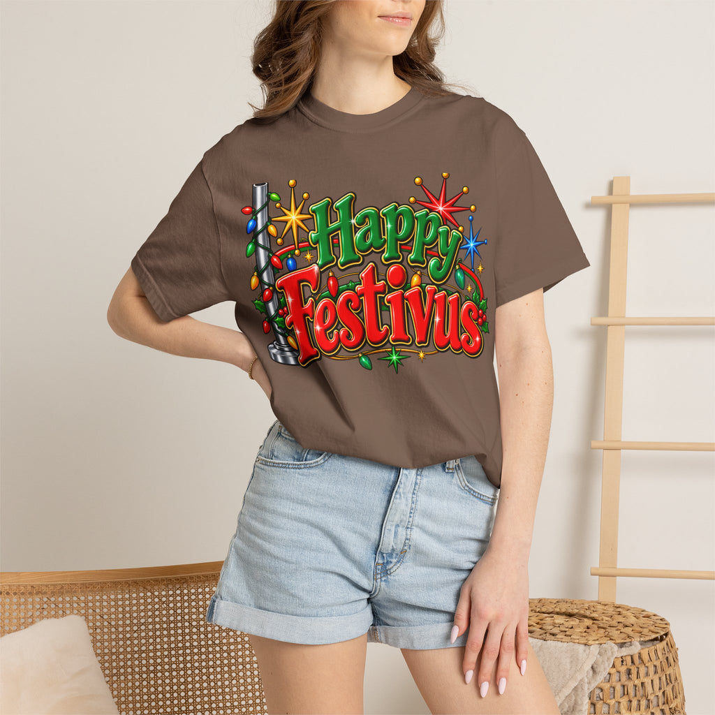 Festivus T-Shirt — "Happy Festivus" Holiday Graphic Tee