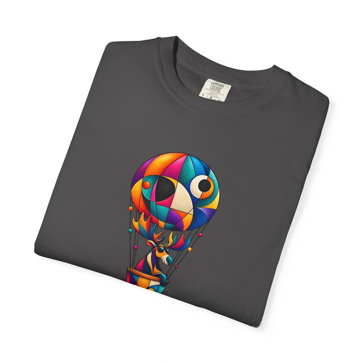 Hot Air Balloon Abstract Art T-Shirt