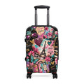 Travel Suitcase - Paris Collage Hard-Side Carry-On with 'Chase Your Dreams' Design