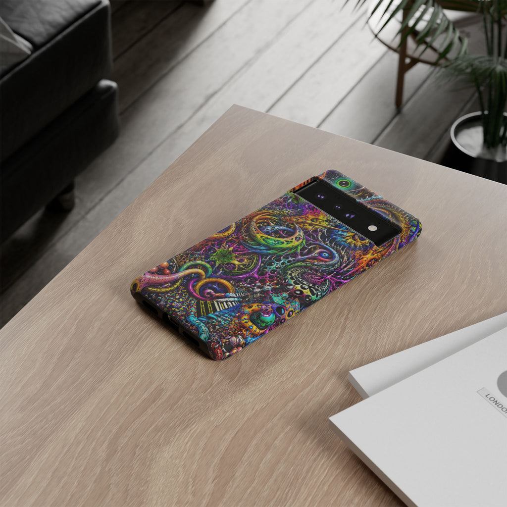 Psychedelic Octopus Swirl phone case