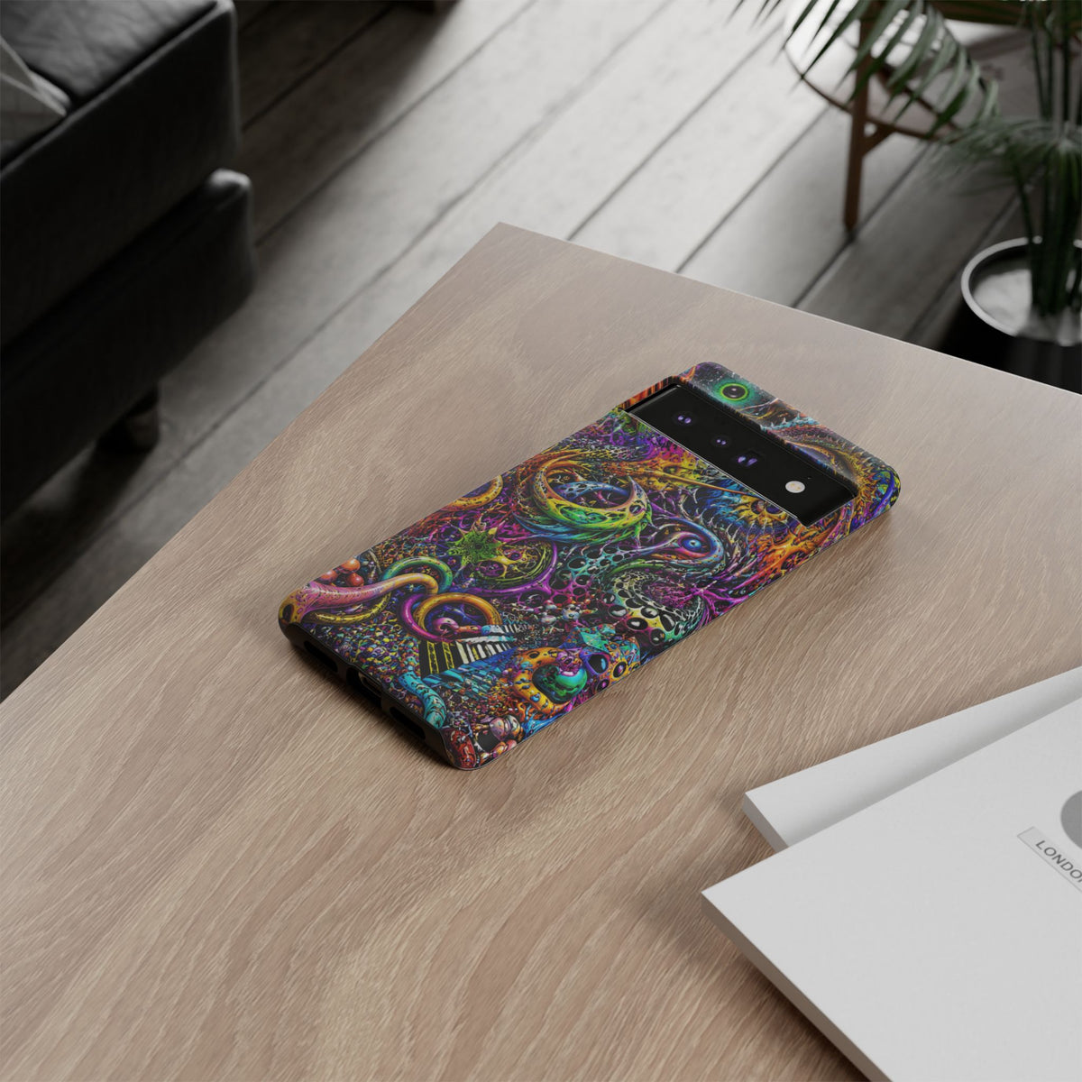 Psychedelic Octopus Swirl phone case