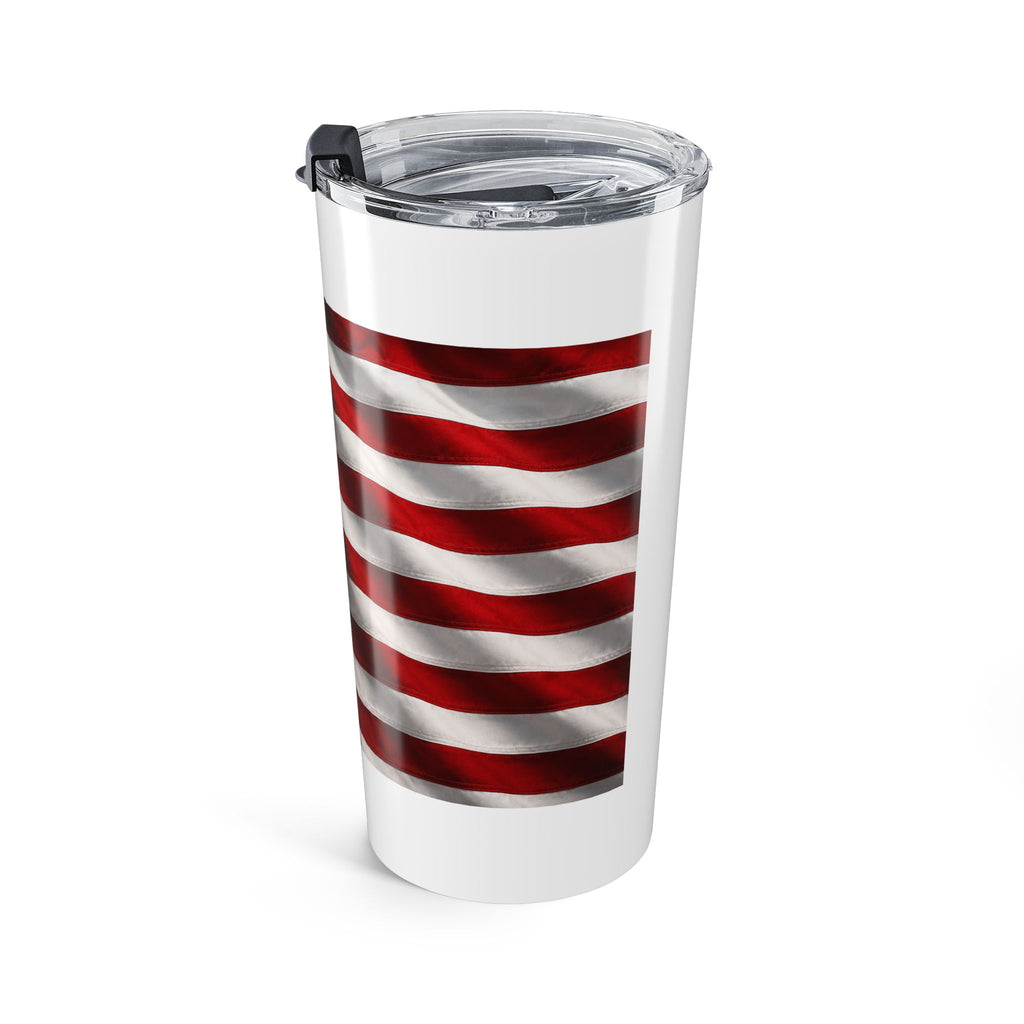 American Flag Tumbler 20oz | USA Stars Stripes Travel Cup