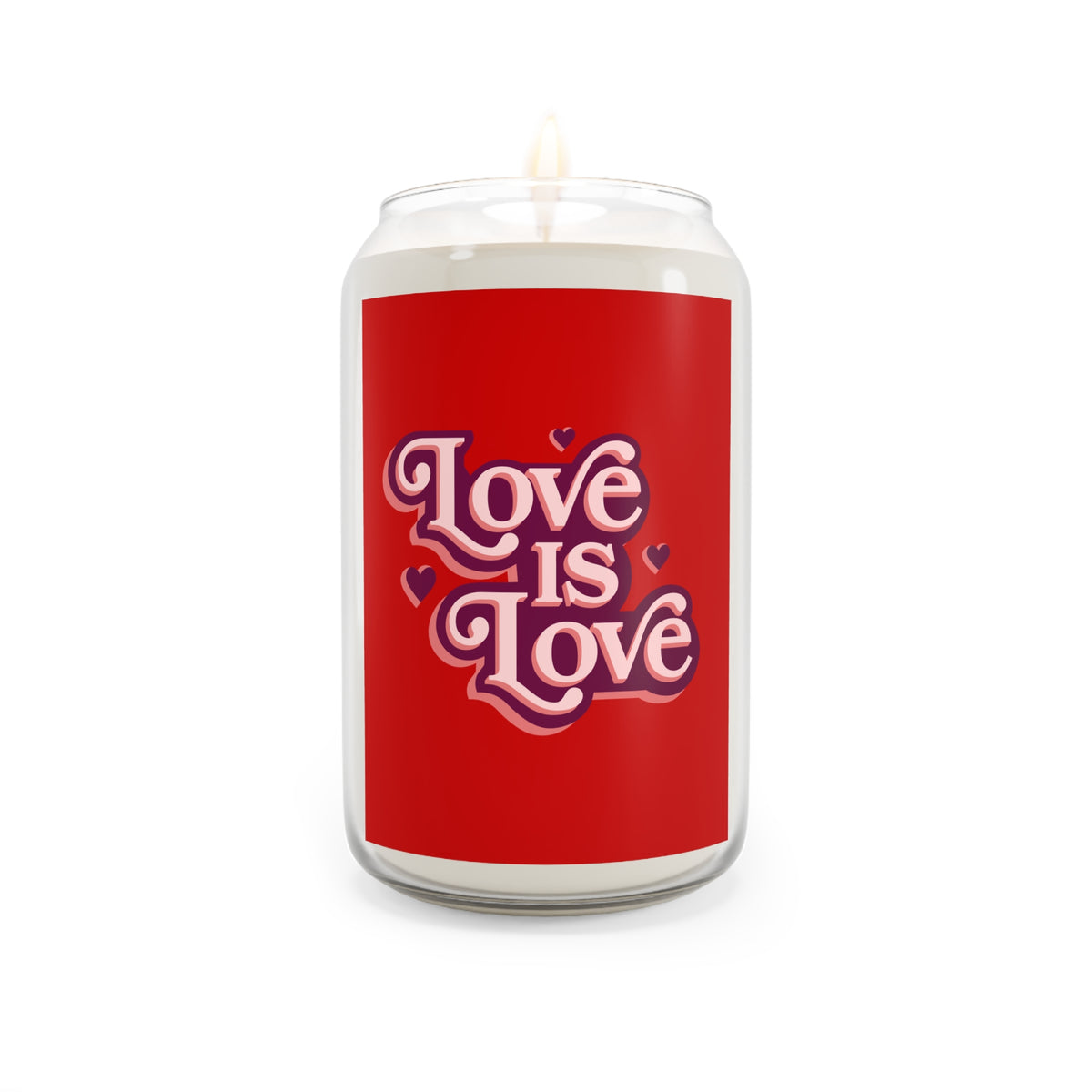Soy Candle — "Love Is Love" Scented Candle (13.75 oz)