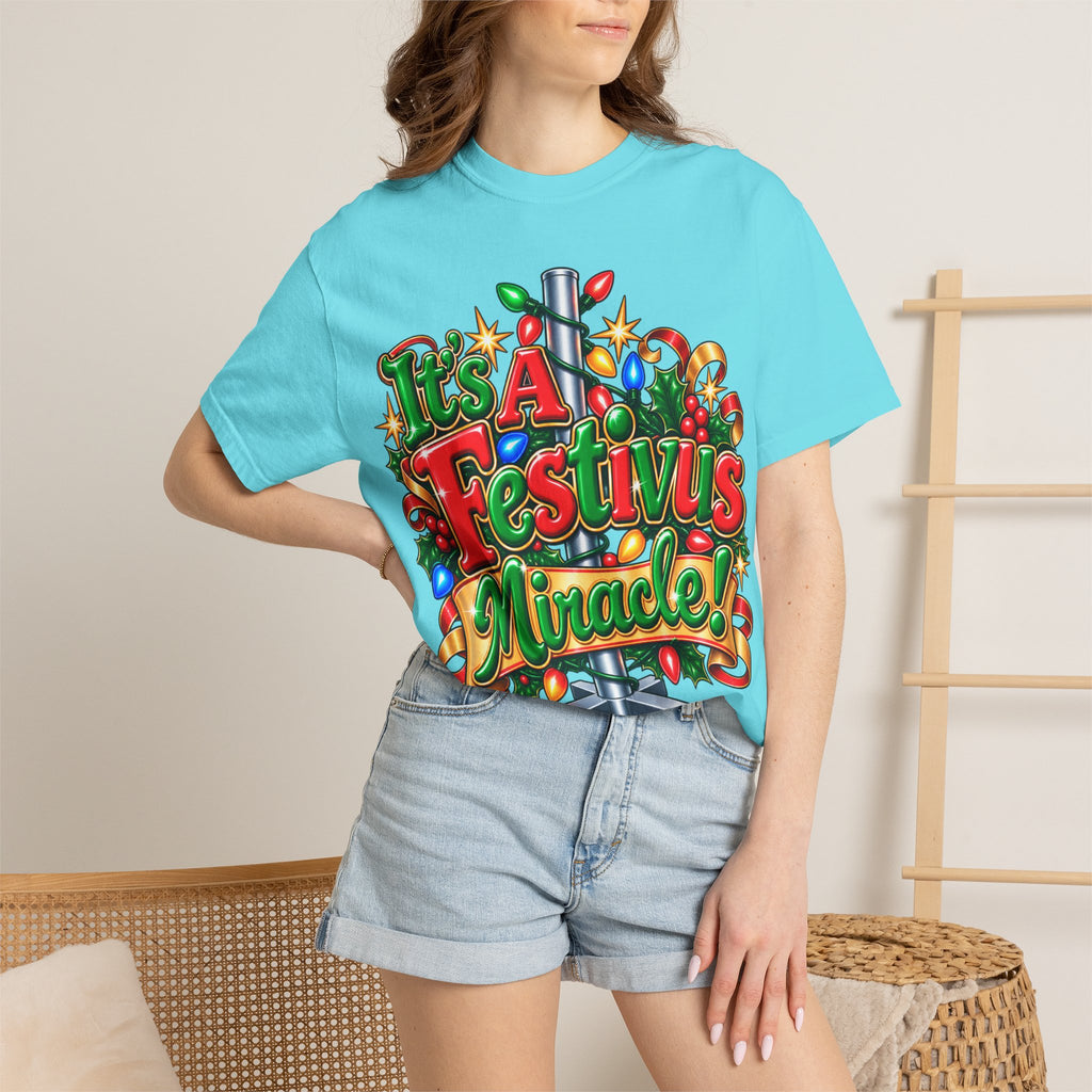 Festivus Miracle T-Shirt — Holiday Comedy Graphic Tee