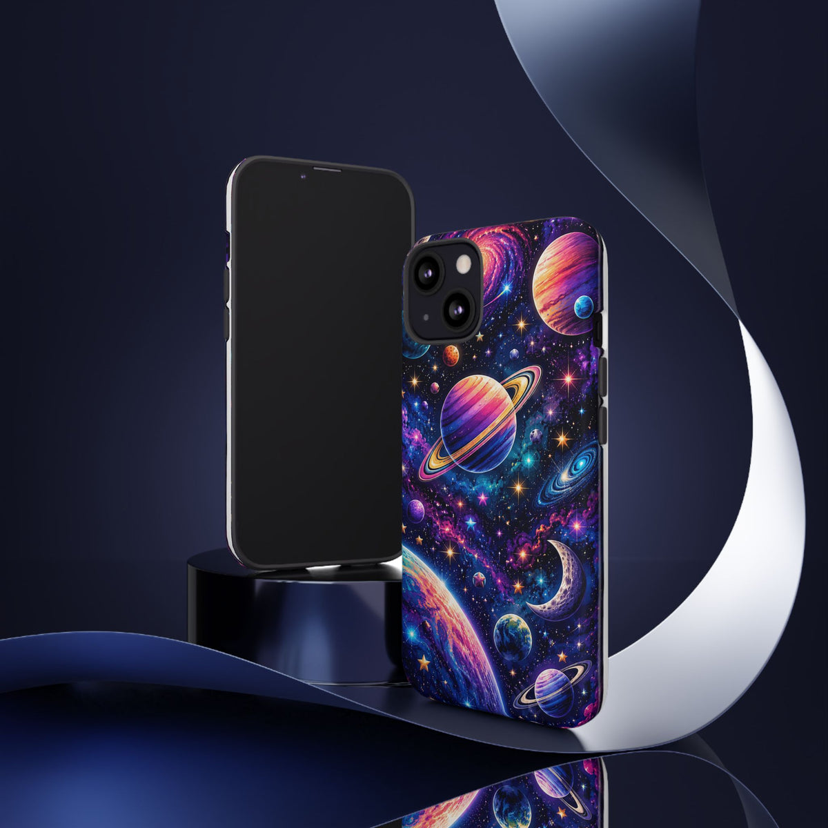 Colorful Galaxy Planets phone case | Tough Case