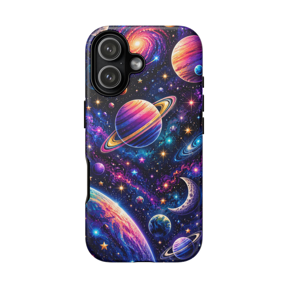 Colorful Galaxy Planets phone case | Tough Case