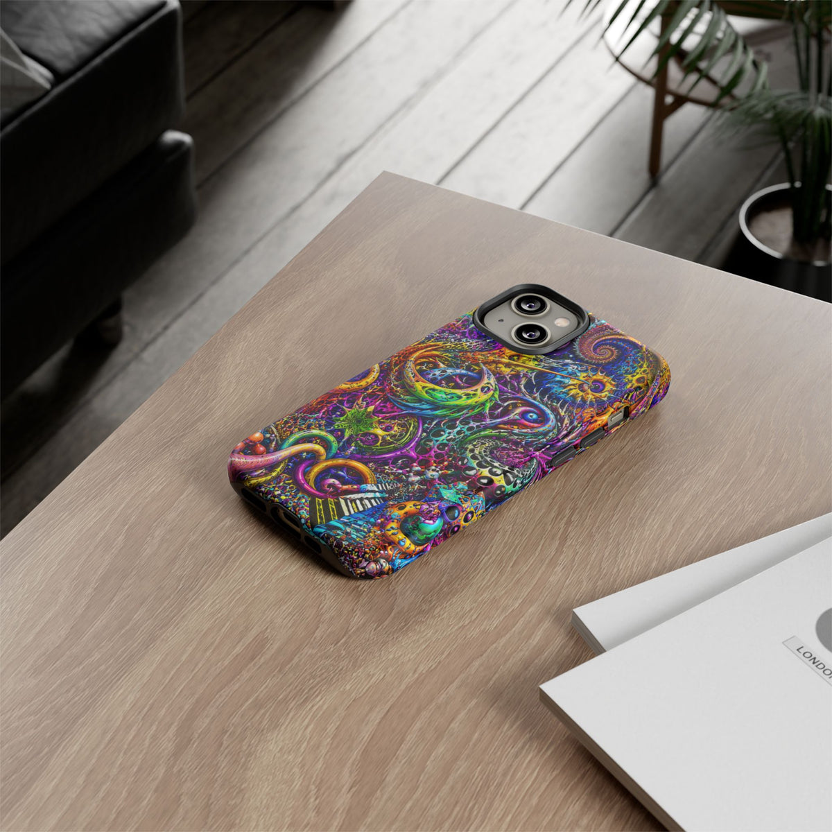 Psychedelic Octopus Swirl phone case