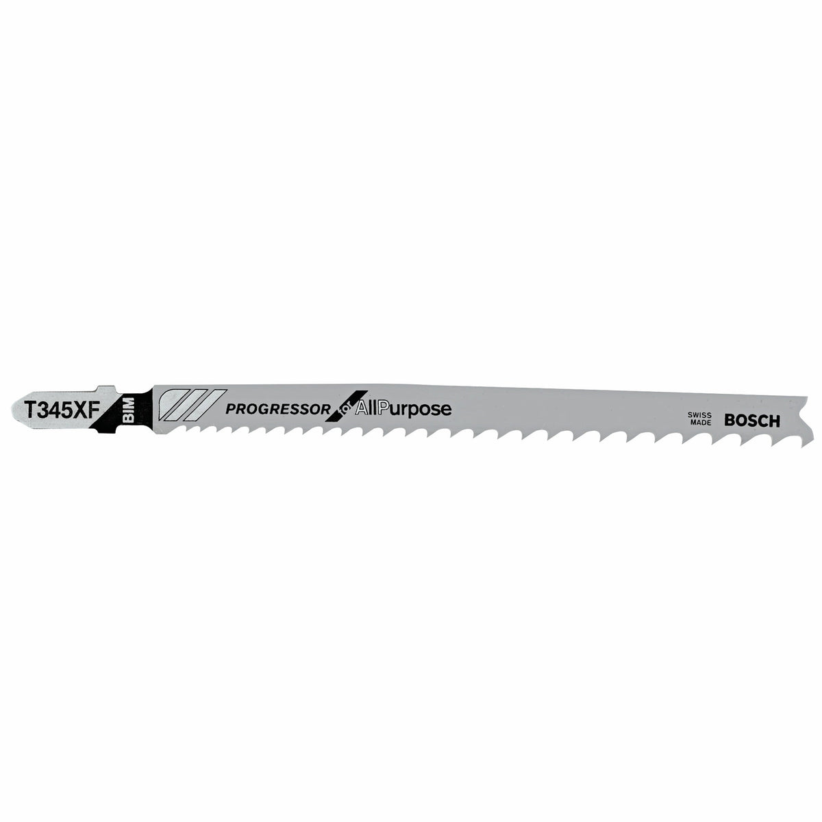 BOSCH T345XF3 3 pc. 5-1/4 In. 5-10P TPI Progressor for Wood with Nails T-Shank Jig Saw Blades