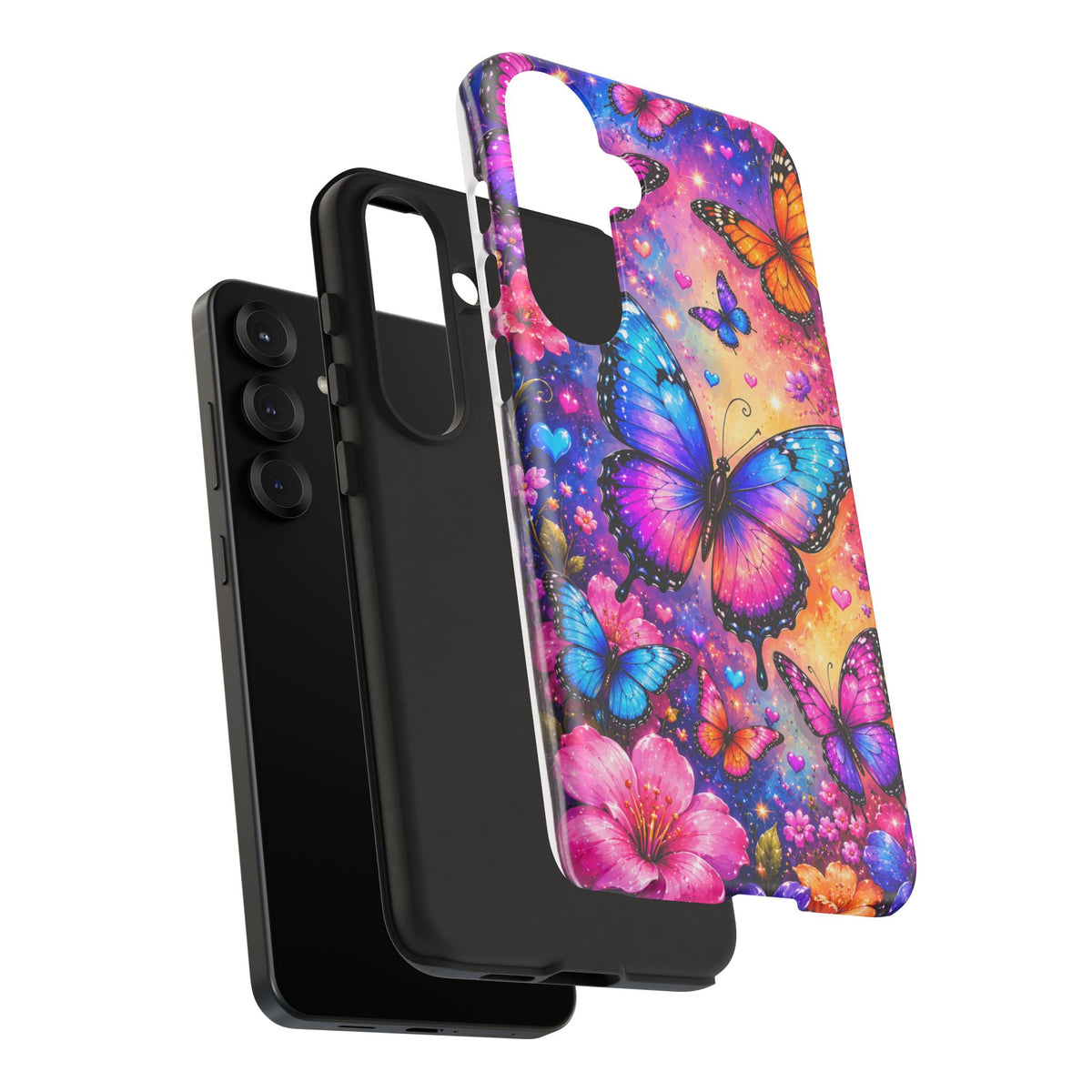 Colorful Butterfly Pattern Phone Case | Tough Cases