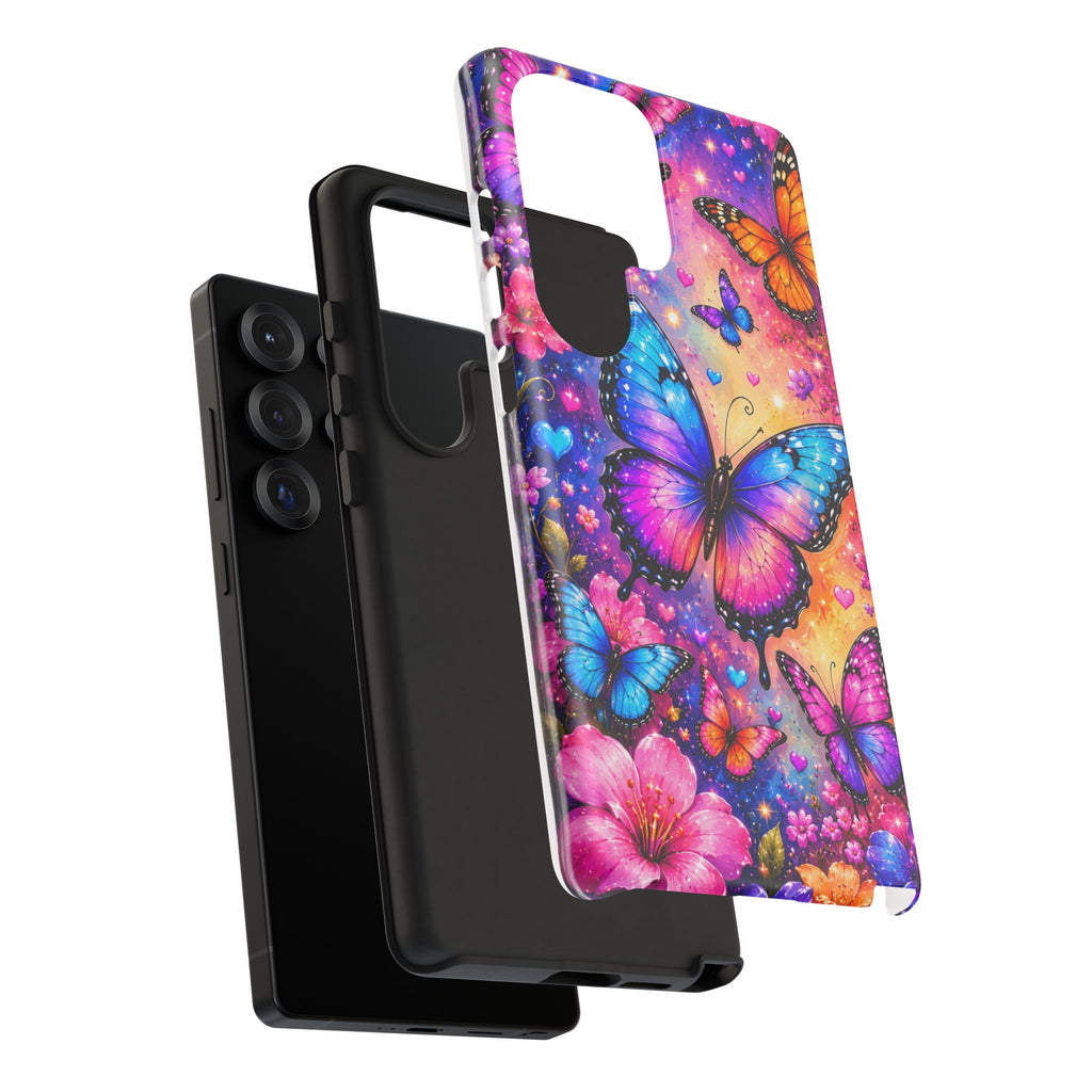 Colorful Butterfly Pattern Phone Case | Tough Cases