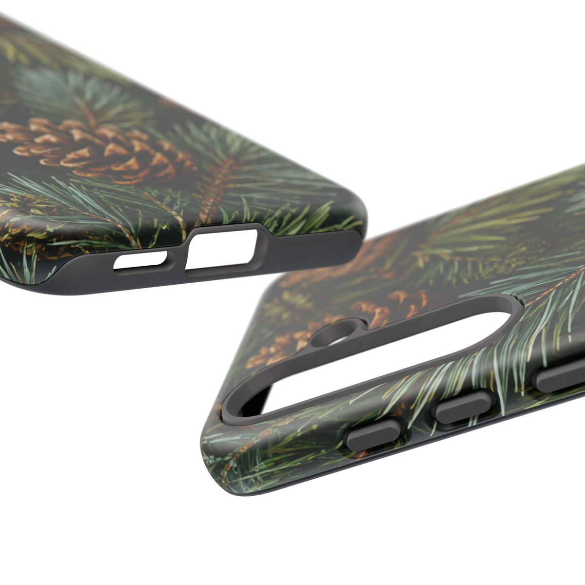 Pinecone Pines Phone Case — Festive Evergreen iPhone Cover