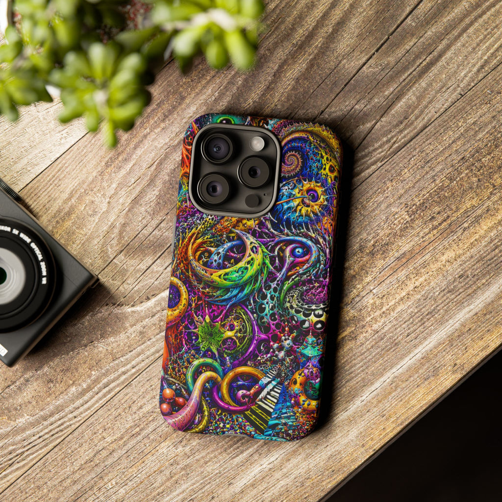 Psychedelic Octopus Swirl phone case