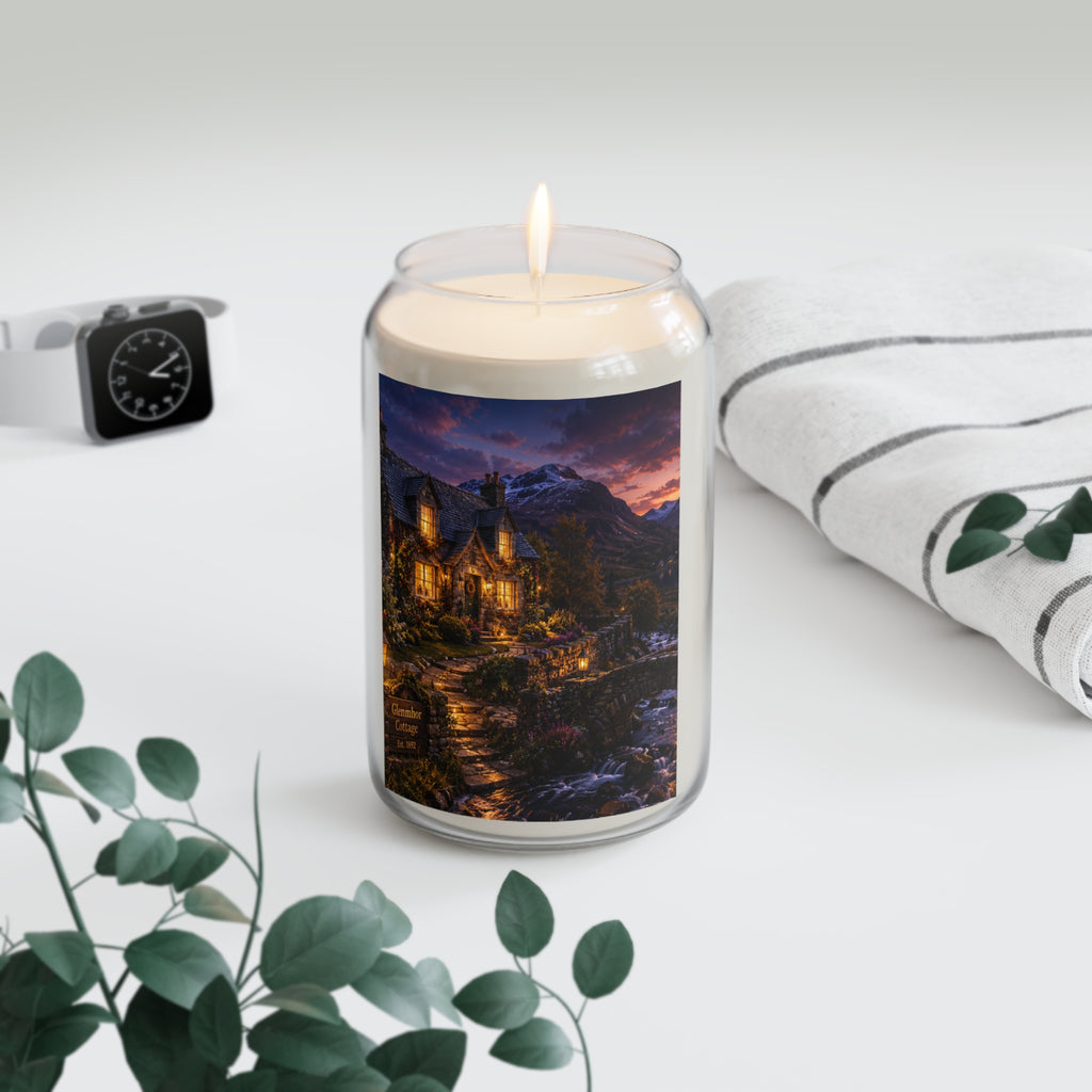 Soy Candle — Cozy Cottage Evening Scented Candle (13.75 oz)