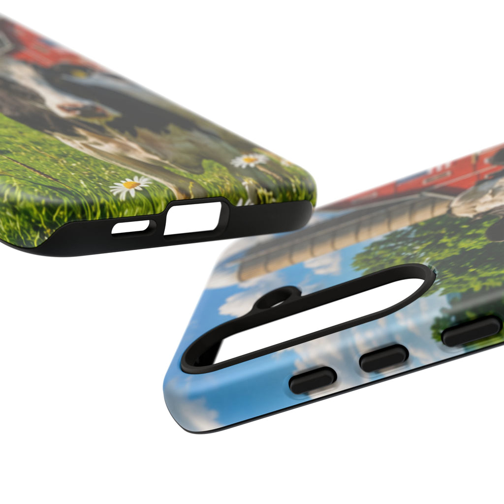 Cow Farm Phone Case — Rustic Barnyard iPhone Cover