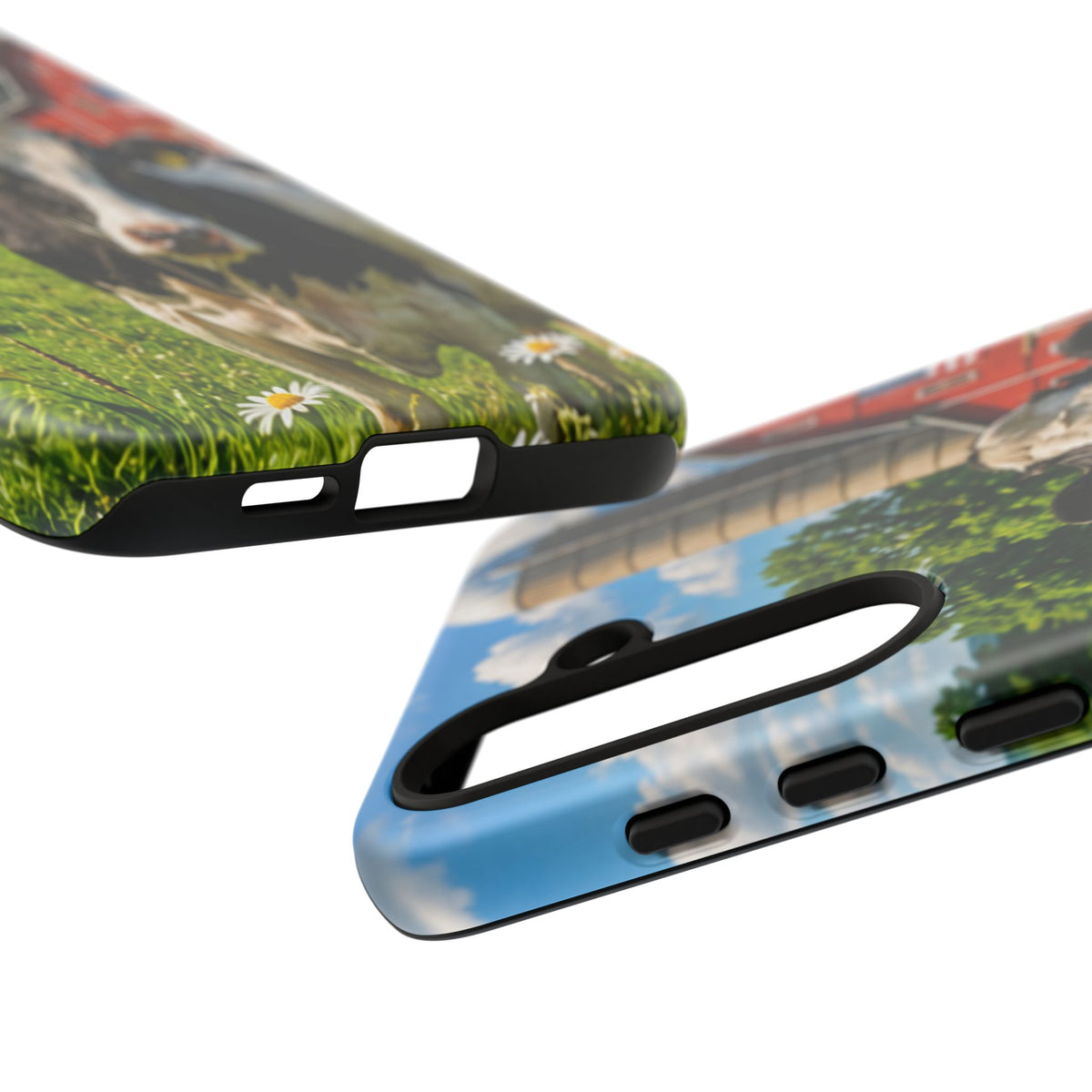 Cow Farm Phone Case — Rustic Barnyard iPhone Cover
