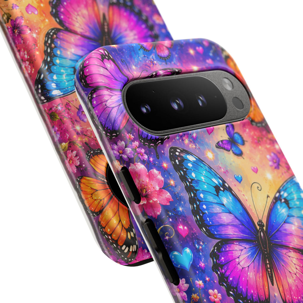 Colorful Butterfly Pattern Phone Case | Tough Cases
