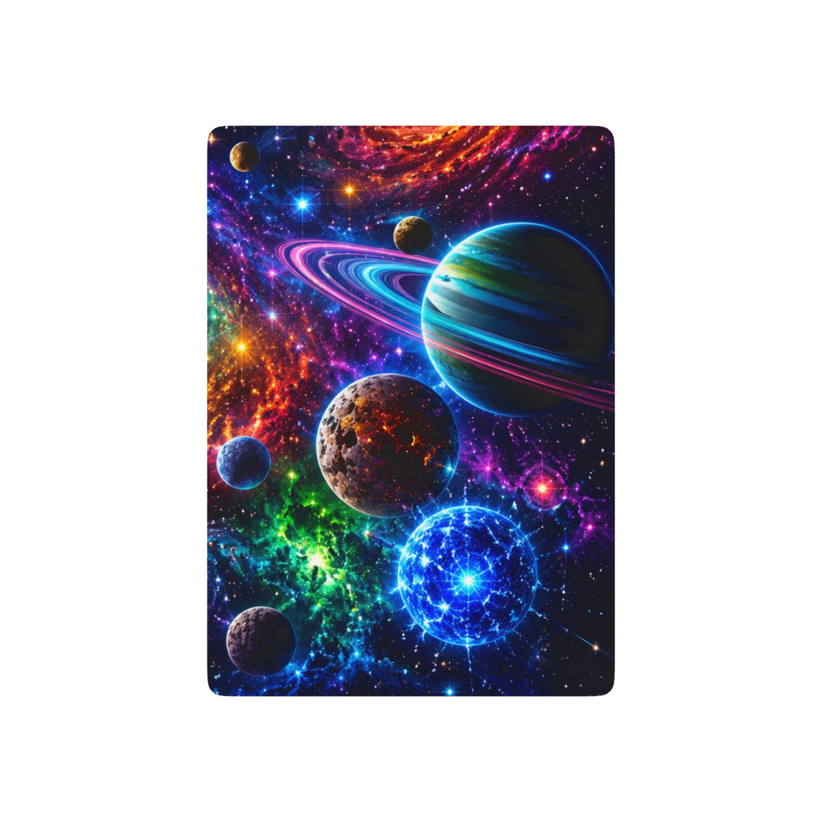 Cosmic Galaxy Poker Playing Cards — Space-Themed Standard Deck for Gamers & Collectors