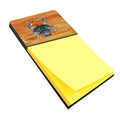 Male Blue Crab Spicy Hot Watercolor Sticky Note Holder Refillable Dispenser Desk Accessory 3x3 Pad Gift