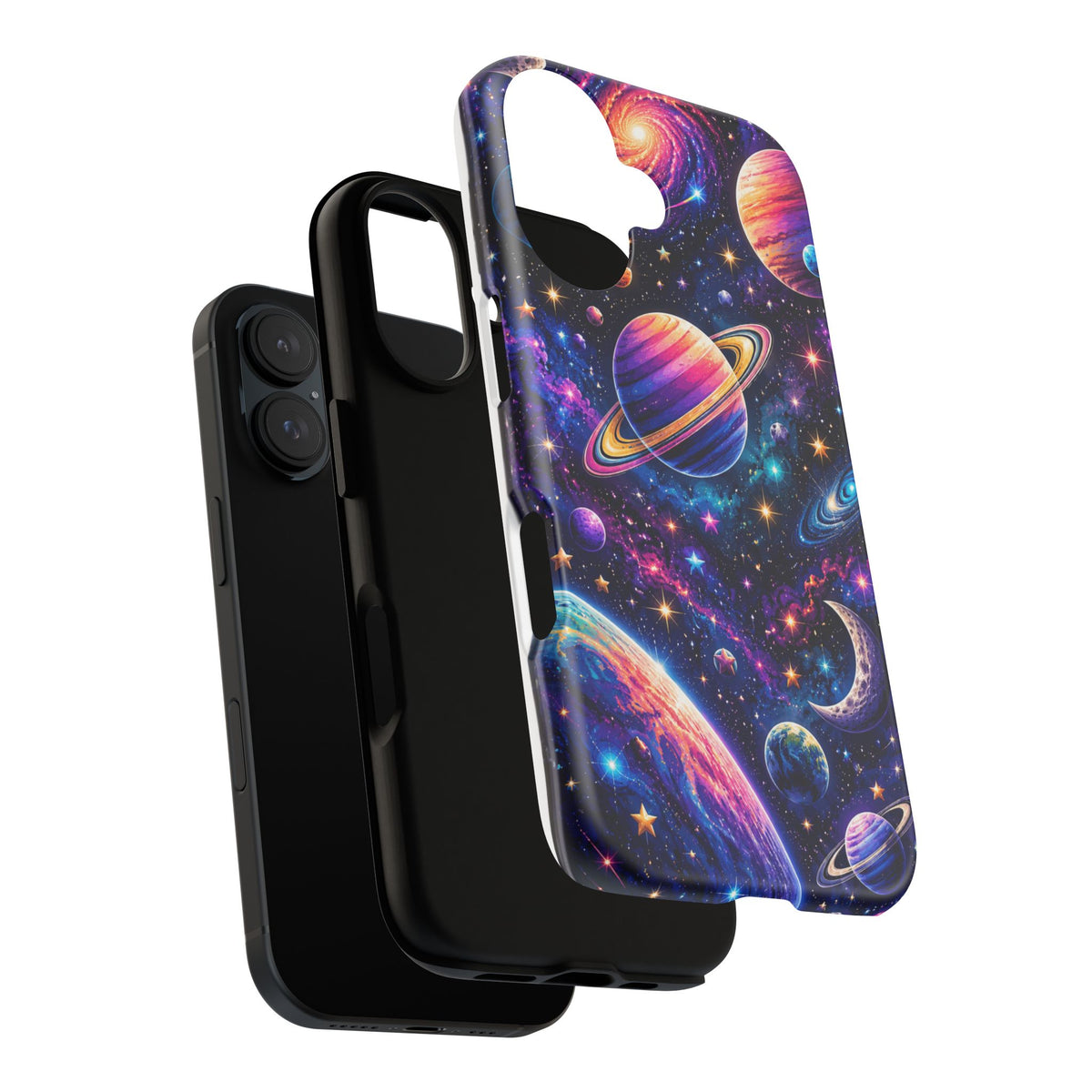 Colorful Galaxy Planets phone case | Tough Case