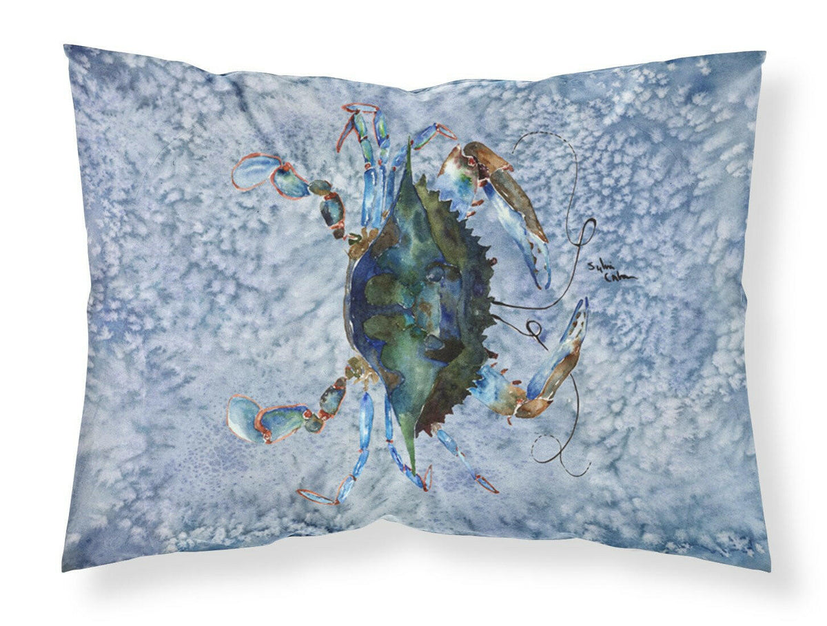Male Blue Crab Cool Blue Water Standard Pillowcase Lightweight Super Soft Easy Care Decorative Artwork Pillowcase, Standard