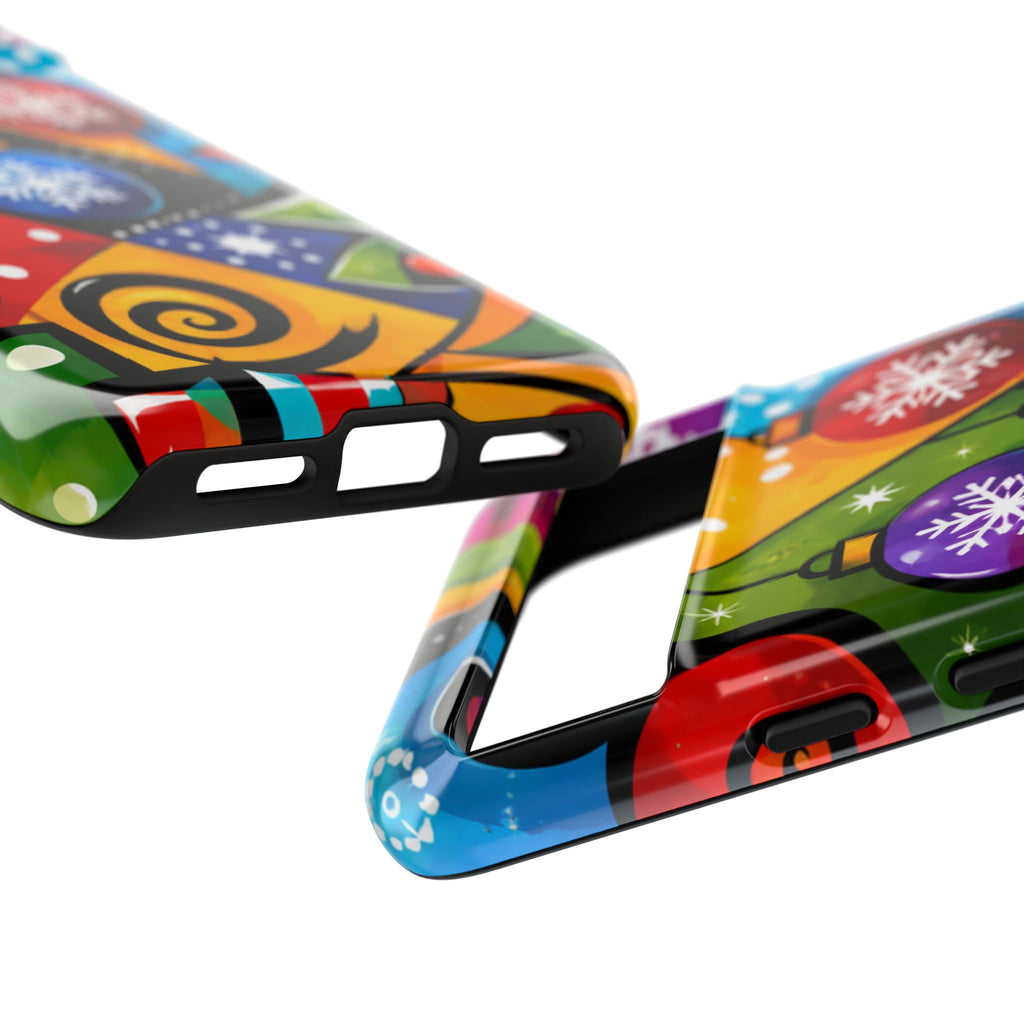 Holiday Ornament Phone Case — Colorful Festive Christmas Design