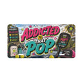 Addicted to That POP Vanity Plate | Pickleball Graphic License Plate